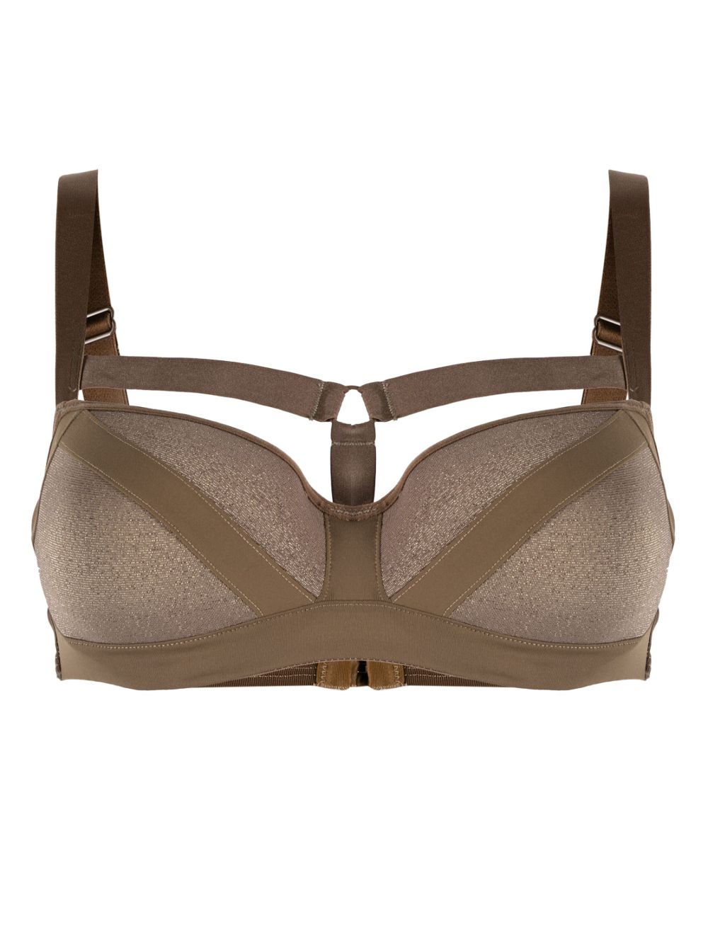 Marlies Dekkers Wing Power 金葱平台罩杯式文胸 - 绿色