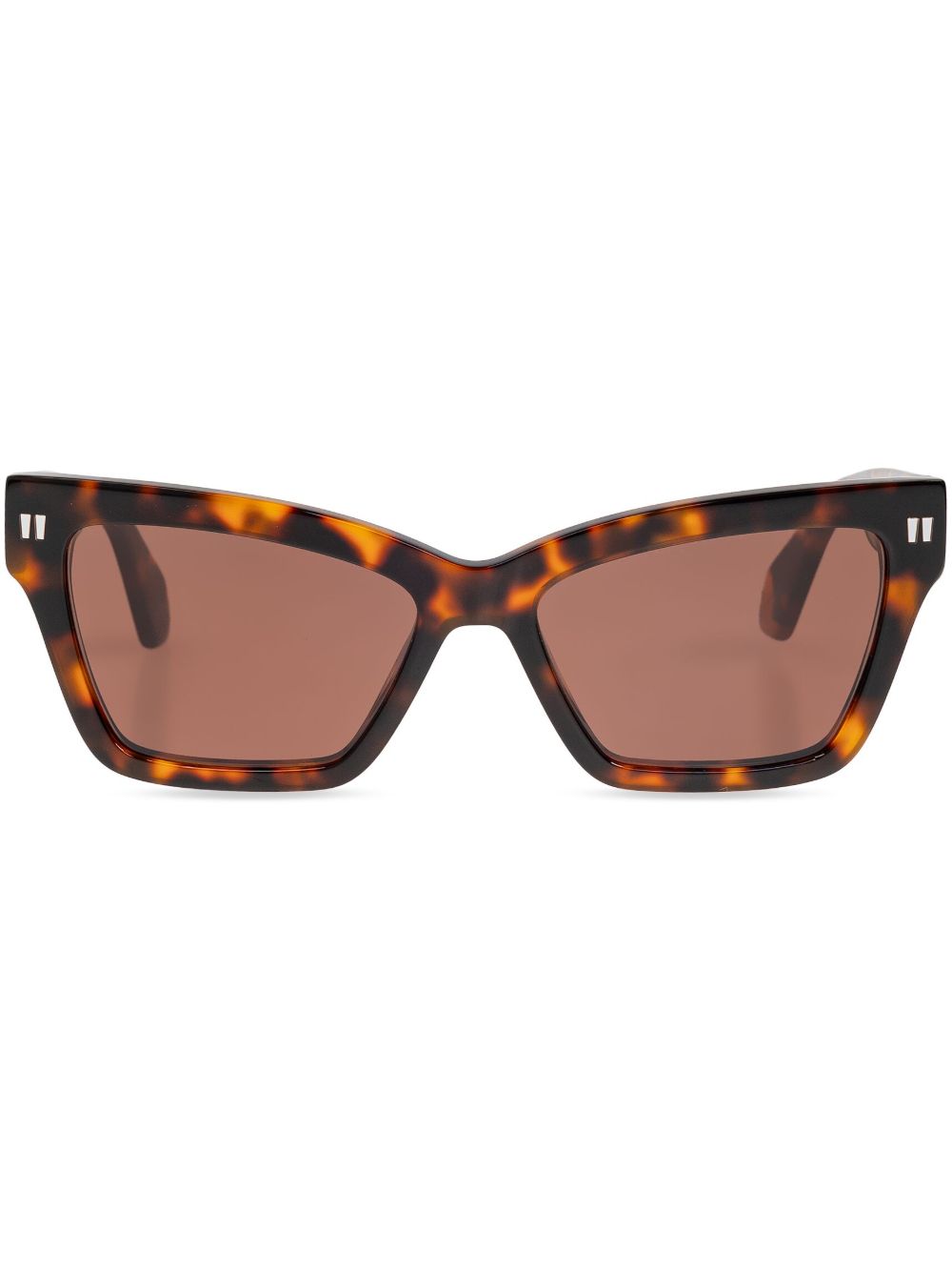 Off-White Eyewear Cincinnati 太阳眼镜 - 褐色