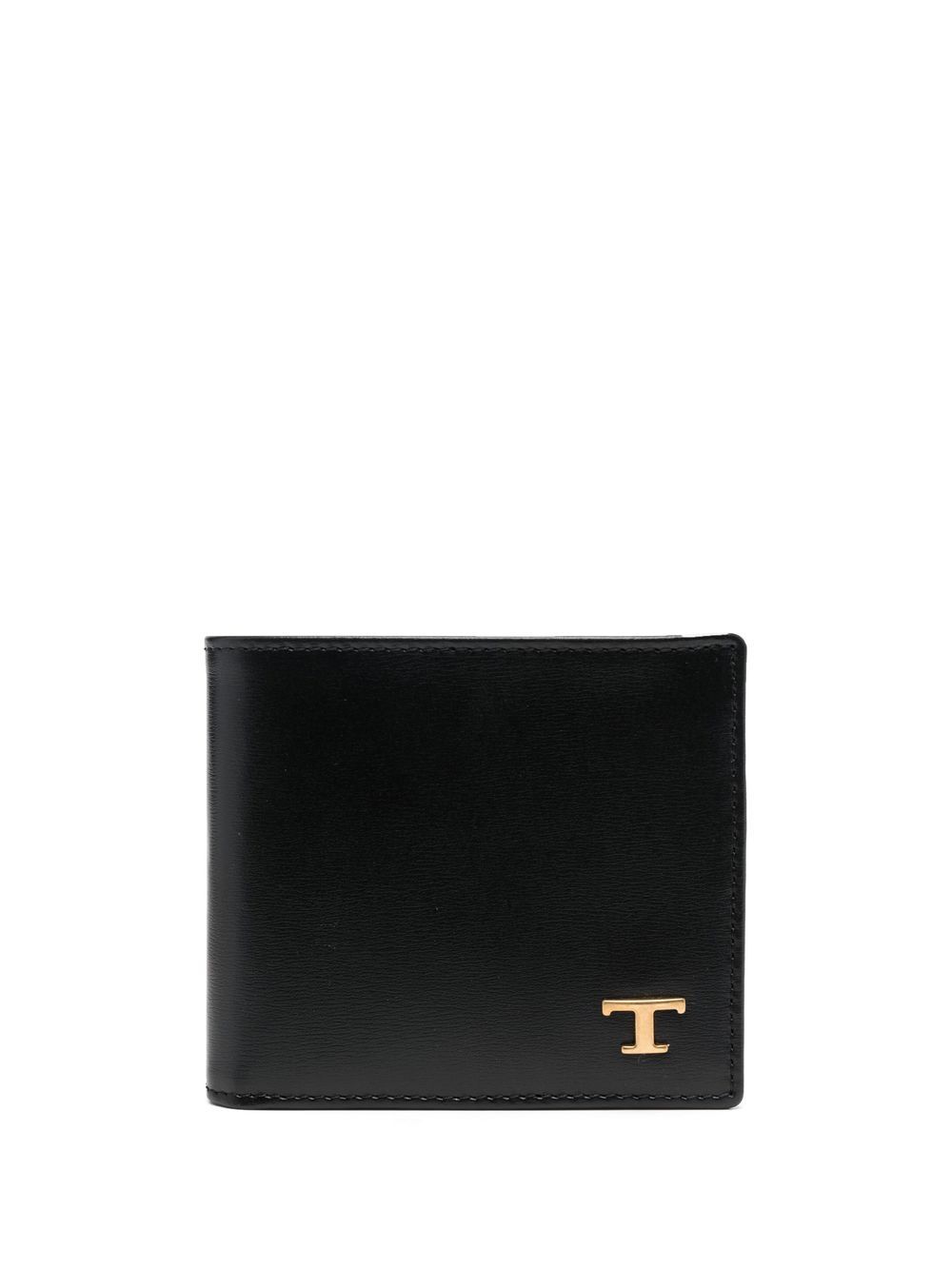 Tod's 皮质对折钱包 - 黑色