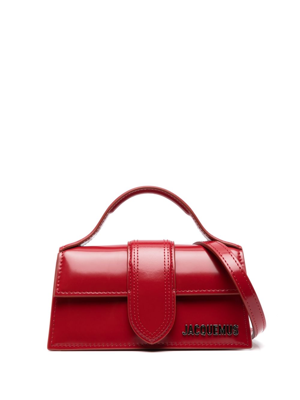 Jacquemus Le Bambino 漆皮斜挎包 - 红色
