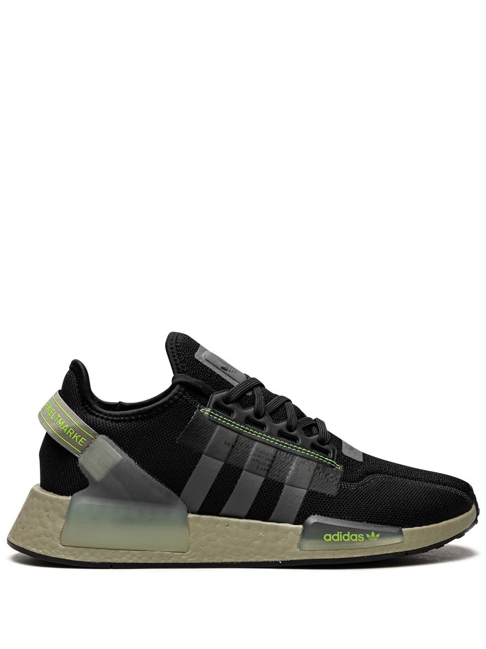 adidas NMD_R1 V2 低帮运动鞋 - 黑色