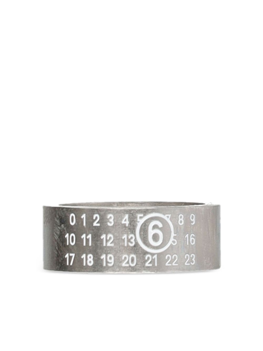 MM6 Maison Margiela Numeric 戒指 - 银色