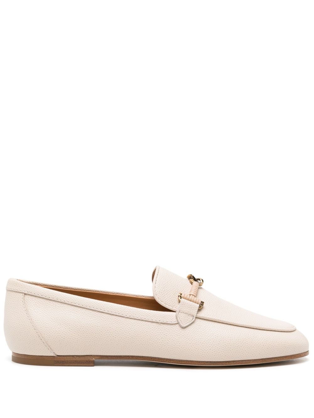 Tod's 搭链皮质乐福鞋 - 中性色