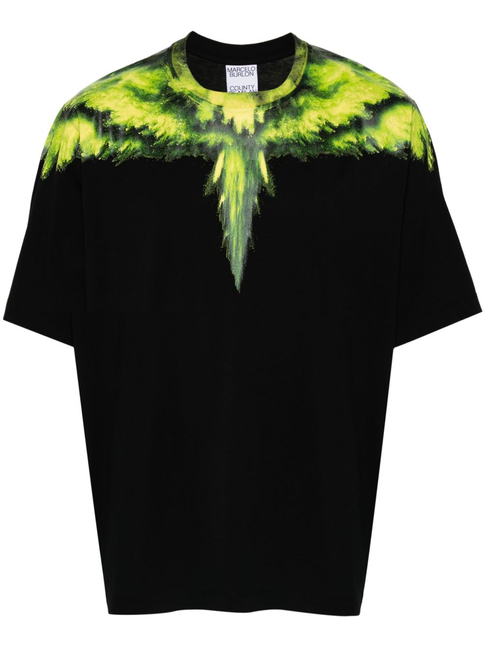 Marcelo Burlon County of Milan Colordust Wings T恤 - 黑色