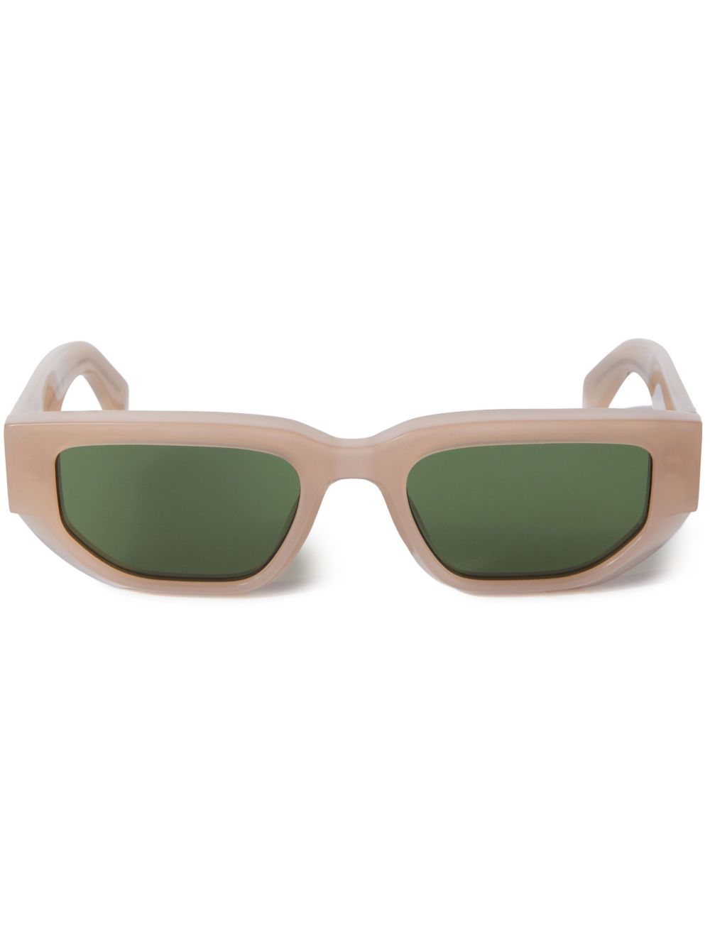 Off-White Eyewear Greeley 长方形框太阳眼镜 - 中性色