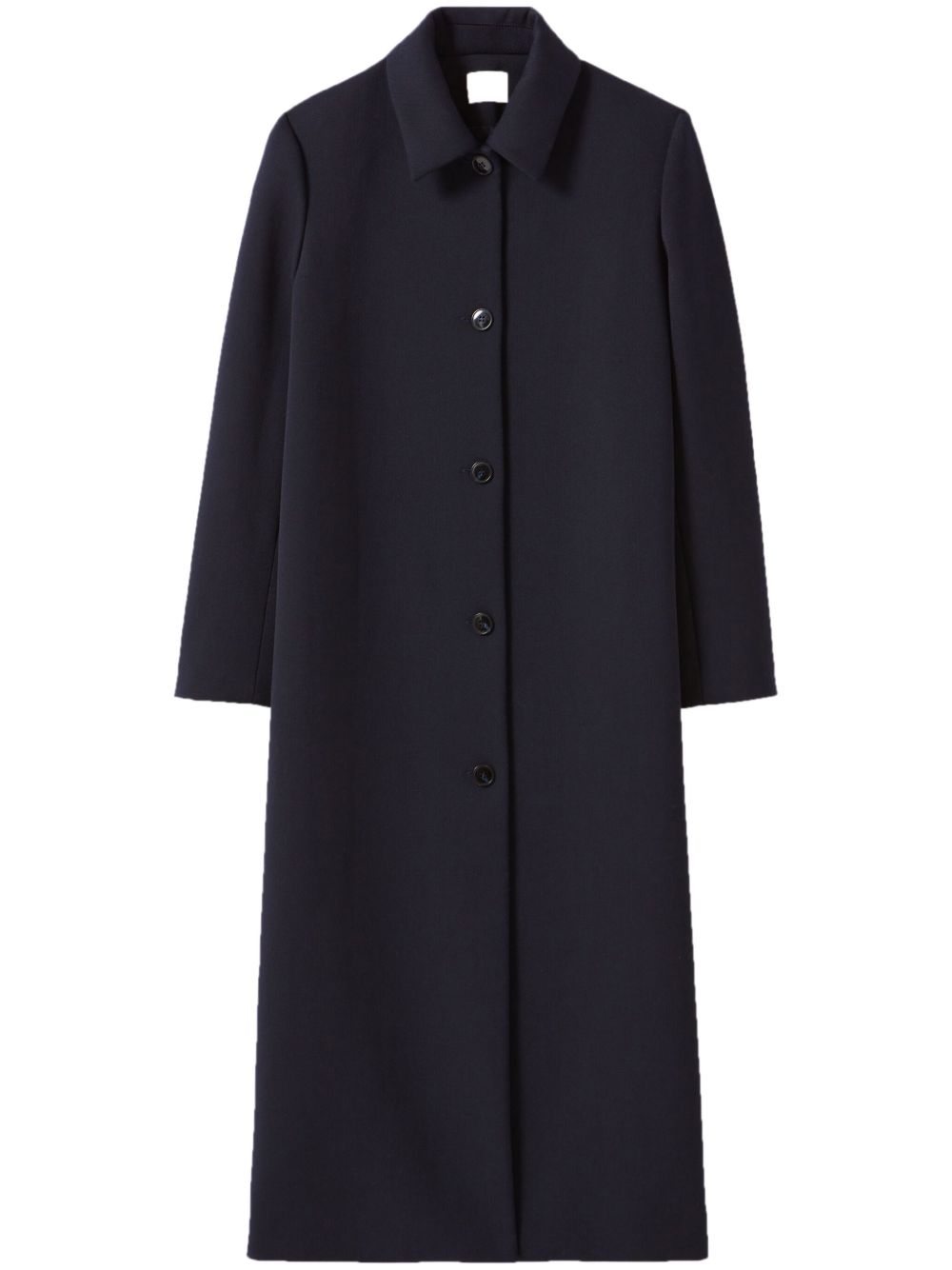 Claudie Pierlot 纽扣长款外套 - 蓝色