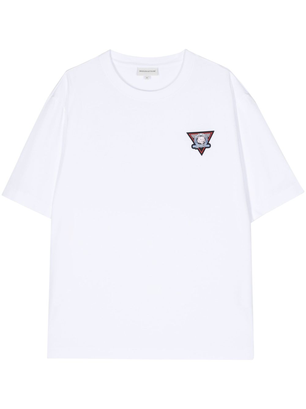 Maison Kitsuné Surf Collage 印花棉T恤 - 白色