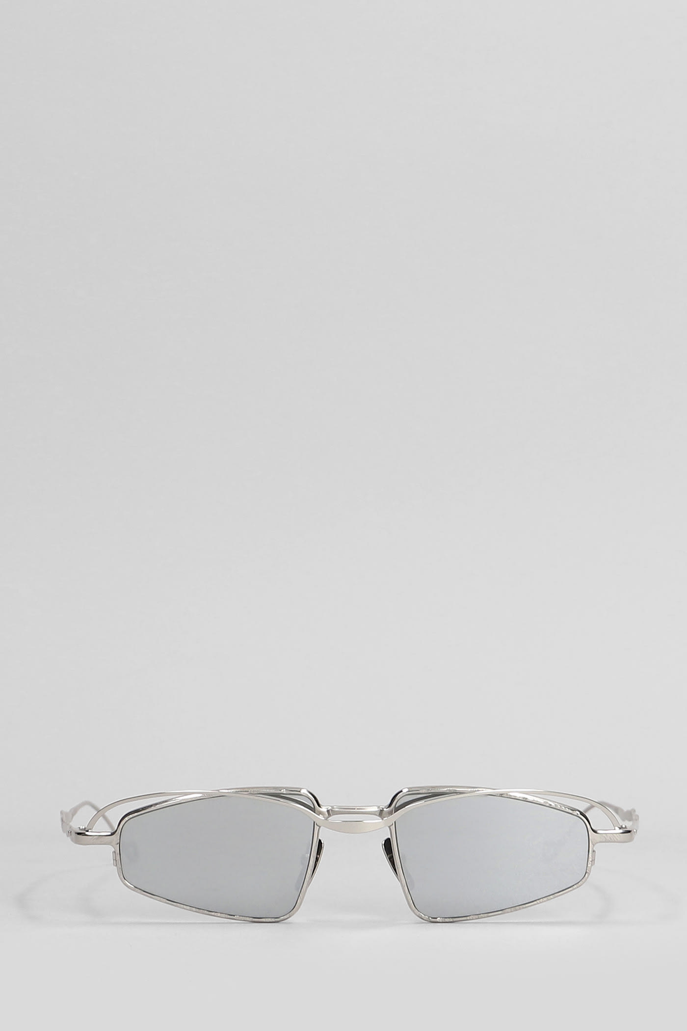 Kuboraum H73 Sunglasses In Silver Metal Alloy