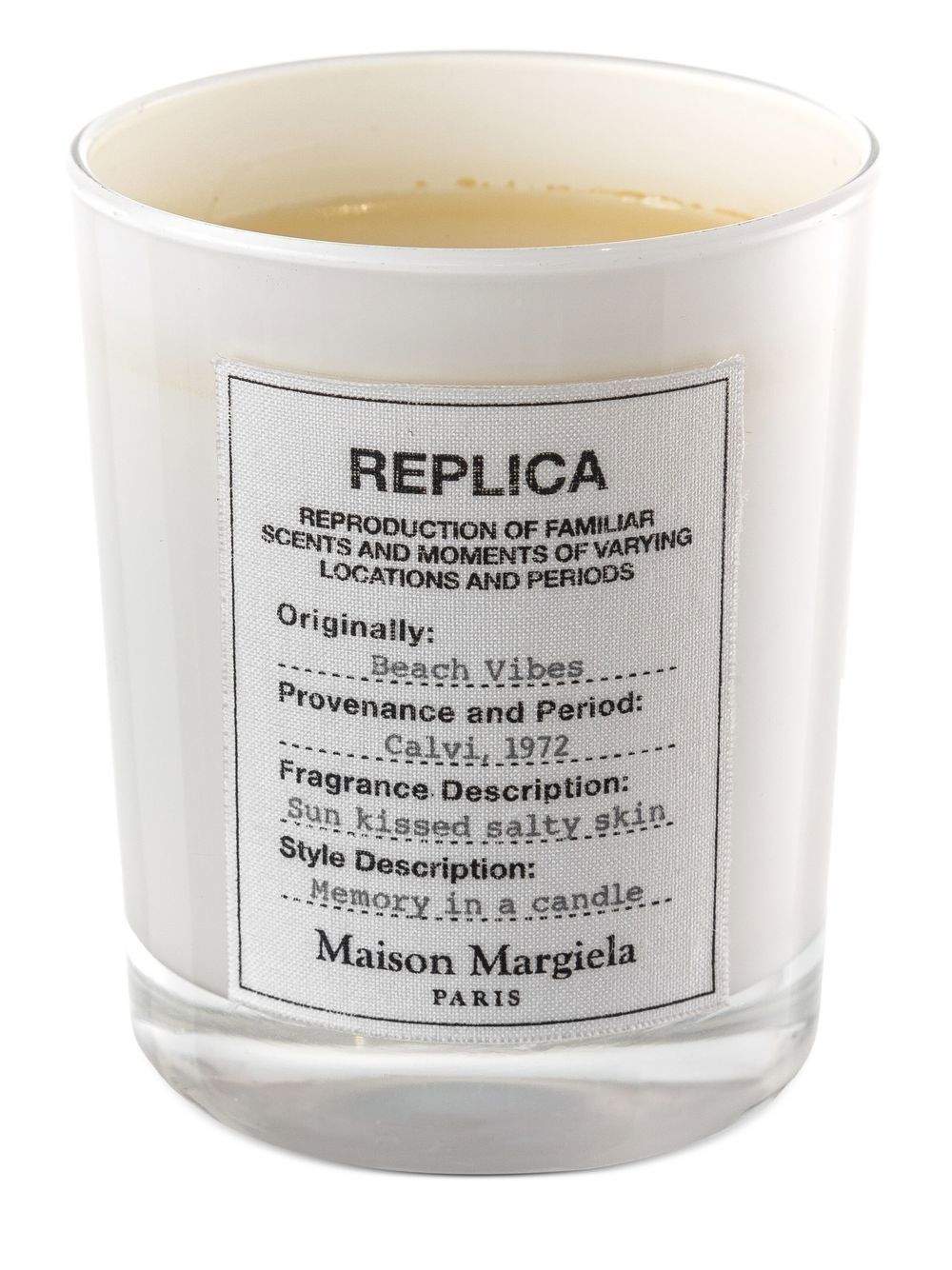 Maison Margiela Replica Beach Vibes 蜡烛（165克） - 白色