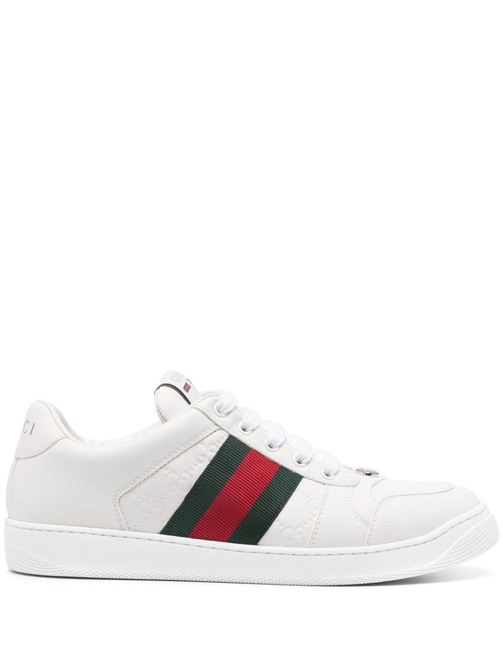 Gucci Screener 板鞋 - 白色