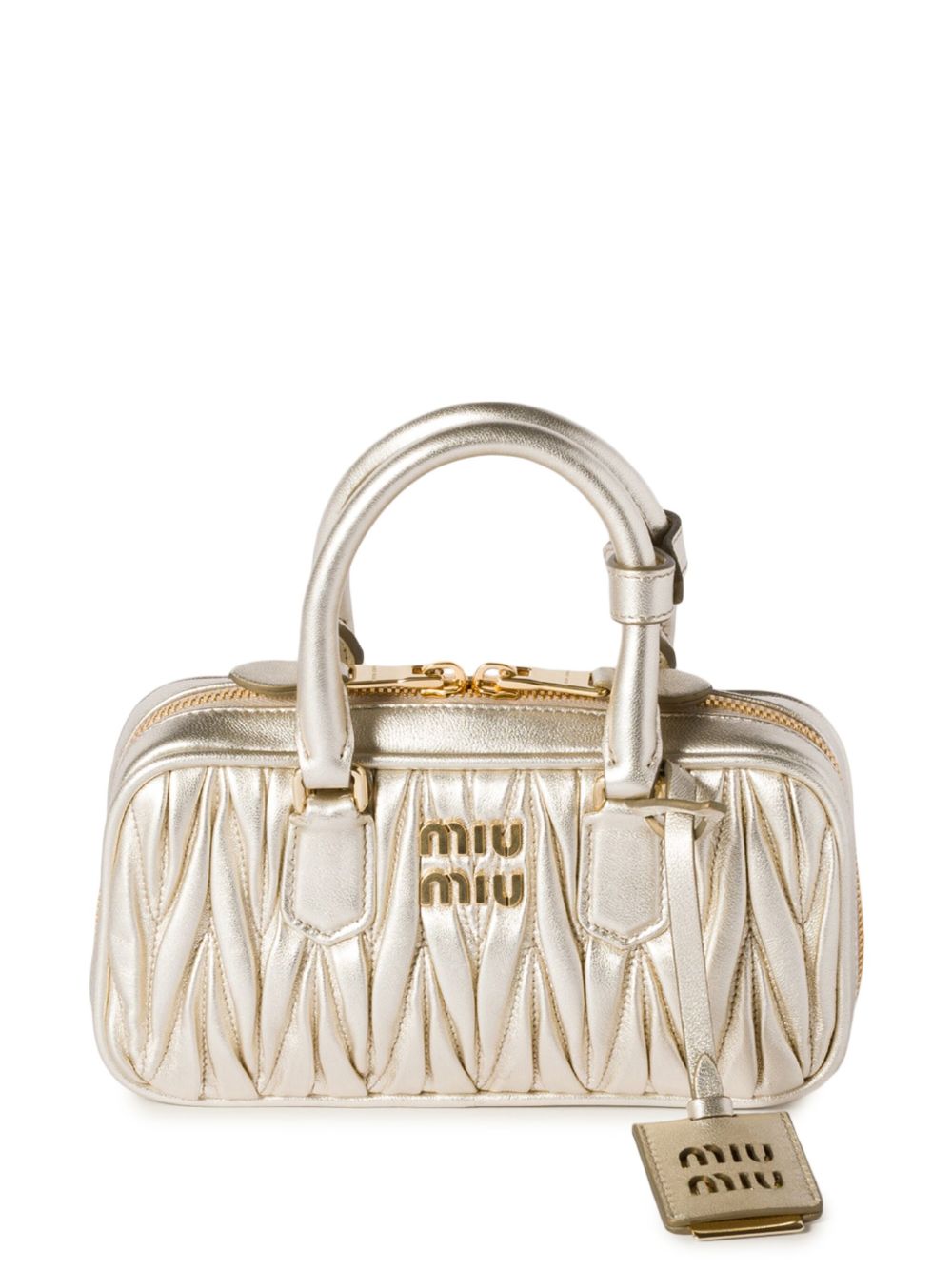 Miu Miu Arcadie 迷你包 - 金色