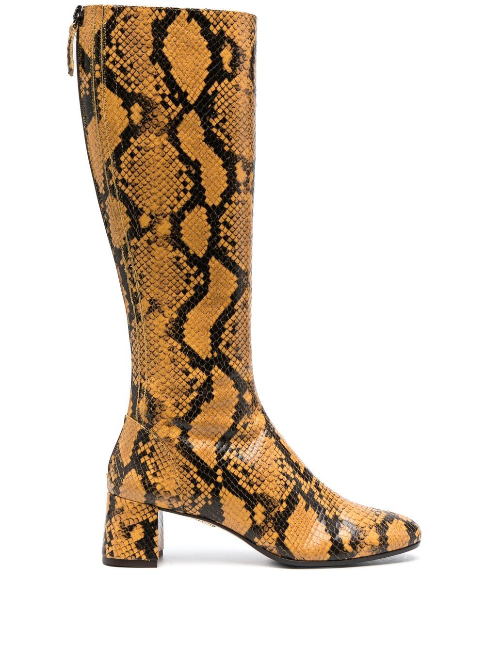 Aquazzura Saint Honore' Lined 高筒靴 - 褐色