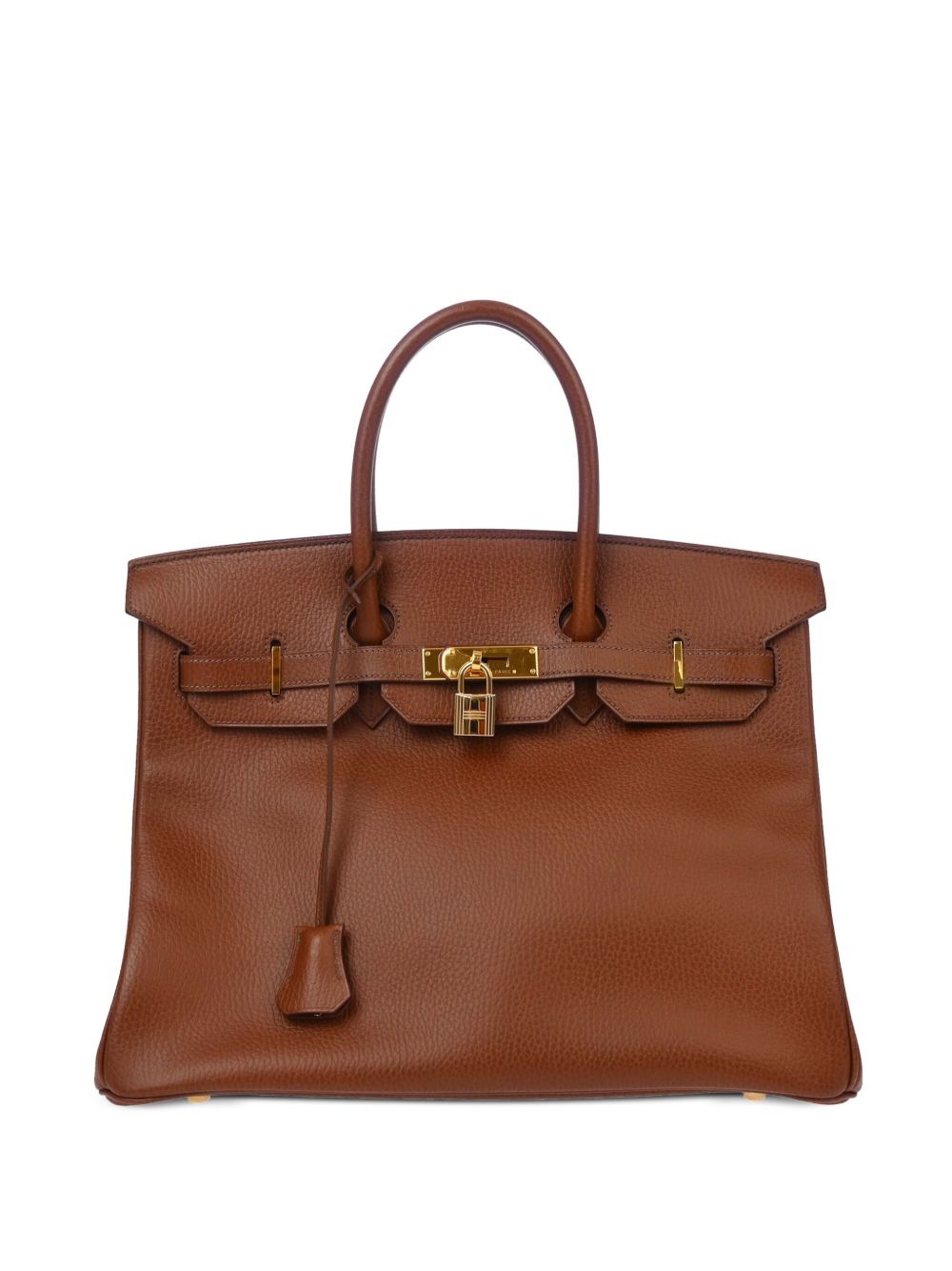 Hermès Pre-Owned Birkin 35 手提包（1998年典藏款） - 褐色