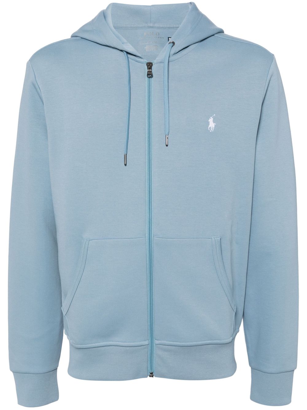 Polo Ralph Lauren Polo-Pony 图案连帽夹克 - 蓝色