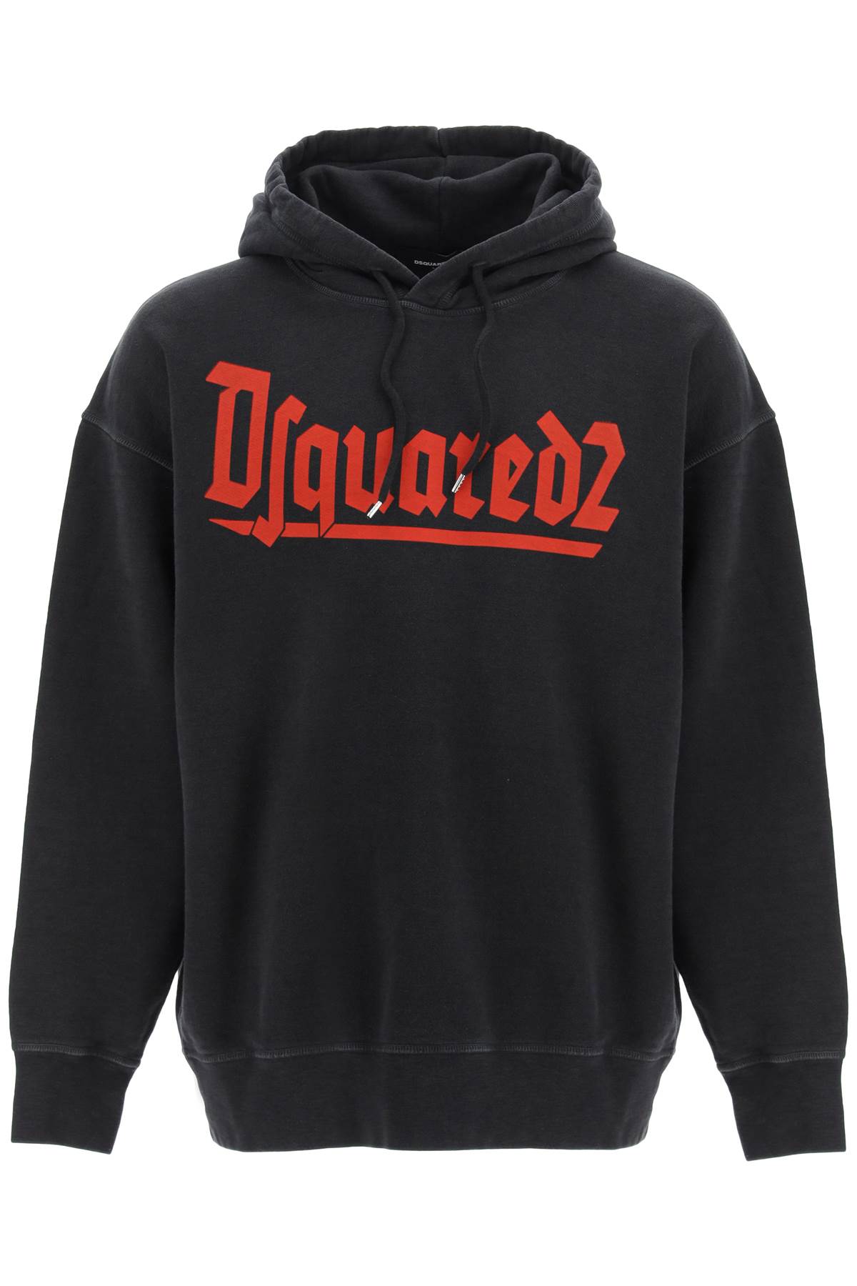 Dsquared 2徽标印花连帽衫