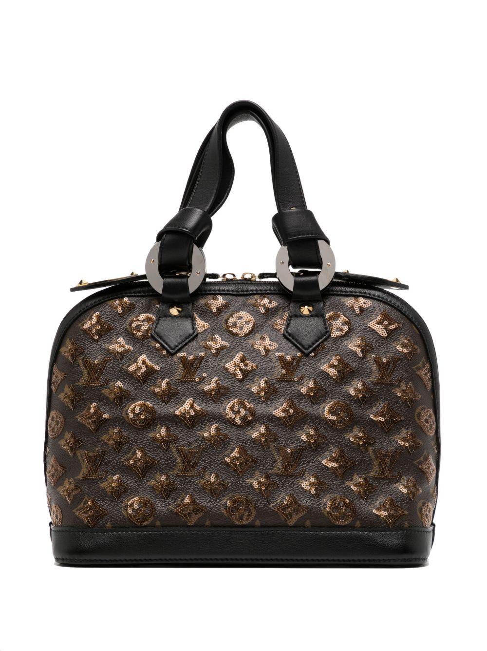 Louis Vuitton Pre-Owned Alma 亮片缀饰手提包（2009年典藏款） - 褐色
