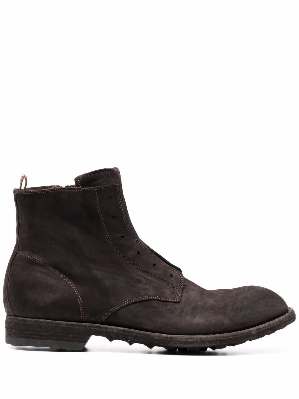 Officine Creative arbus 无带及踝靴 - 褐色