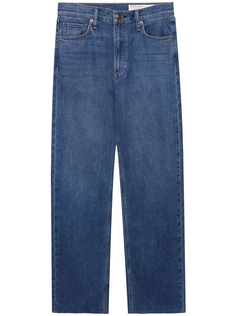 rag & bone Harlow 牛仔裤 - 蓝色