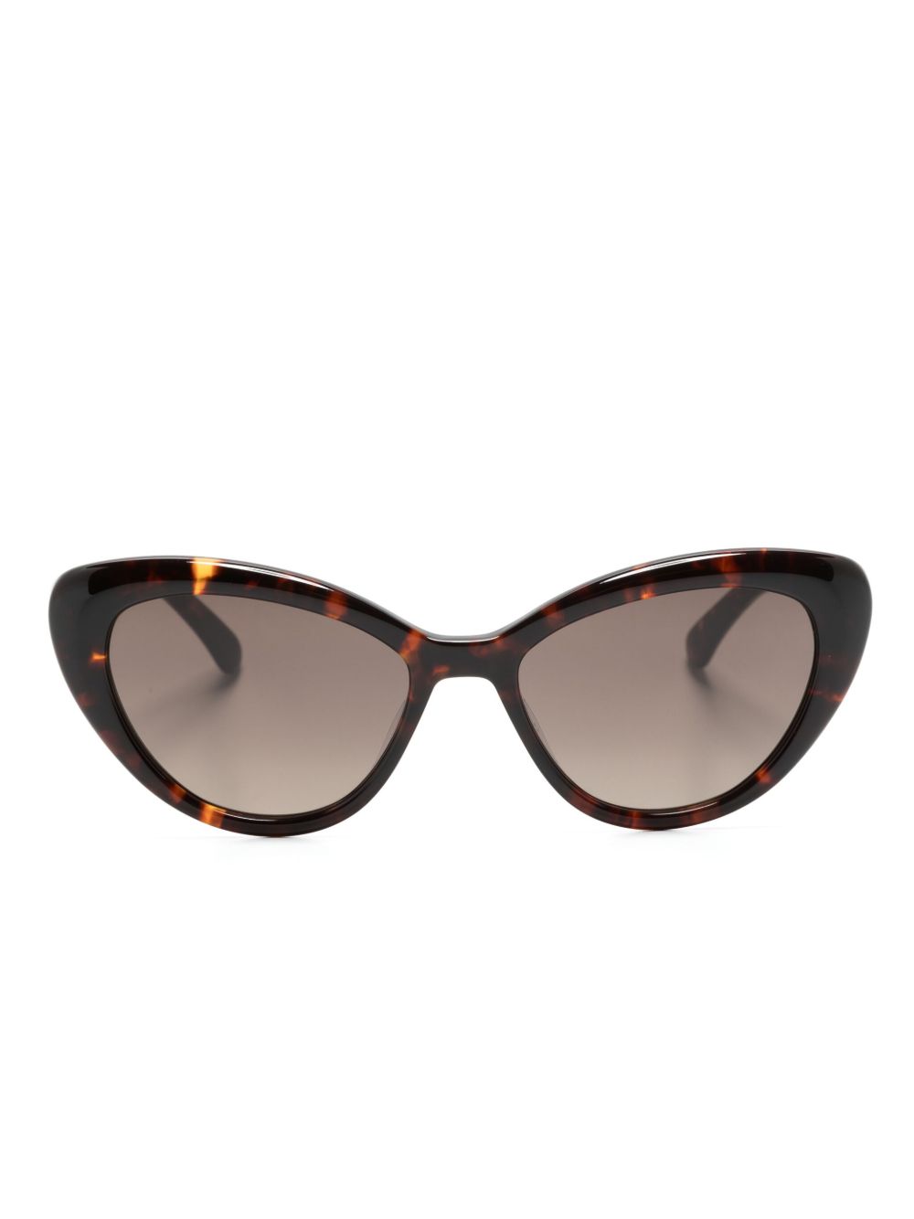 Kate Spade Marlah 猫眼镜框太阳眼镜 - 褐色