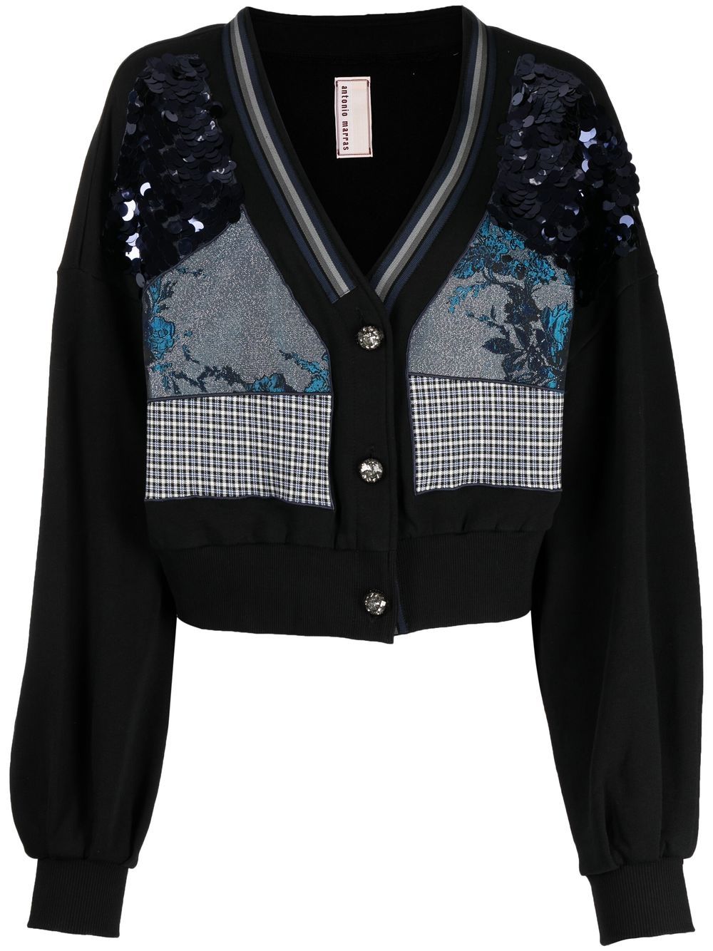 Antonio Marras Cocco B 短款夹克 - 黑色