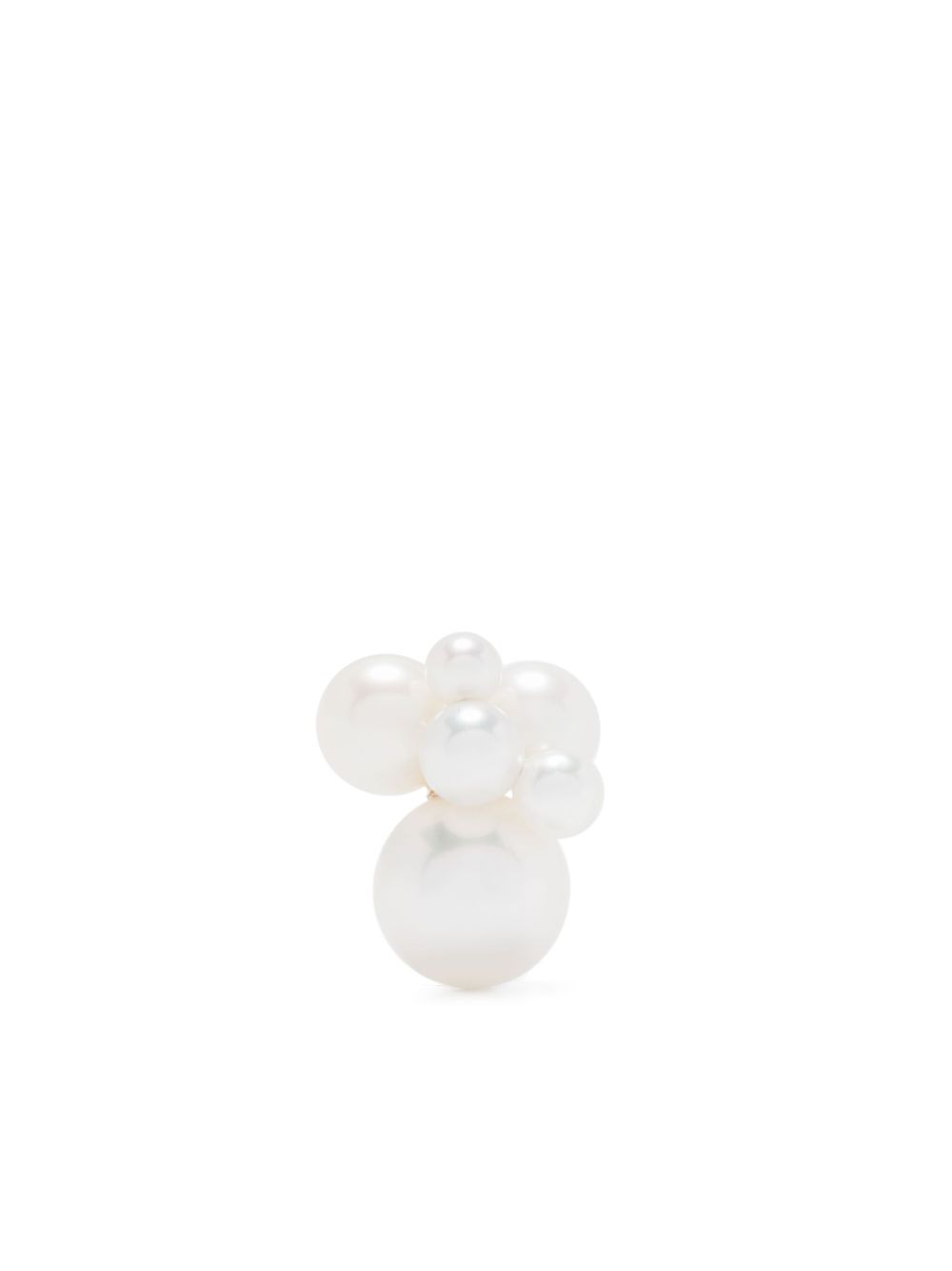 Sophie Bille Brahe 14K黄金 Bisou 耳钉 - 金色