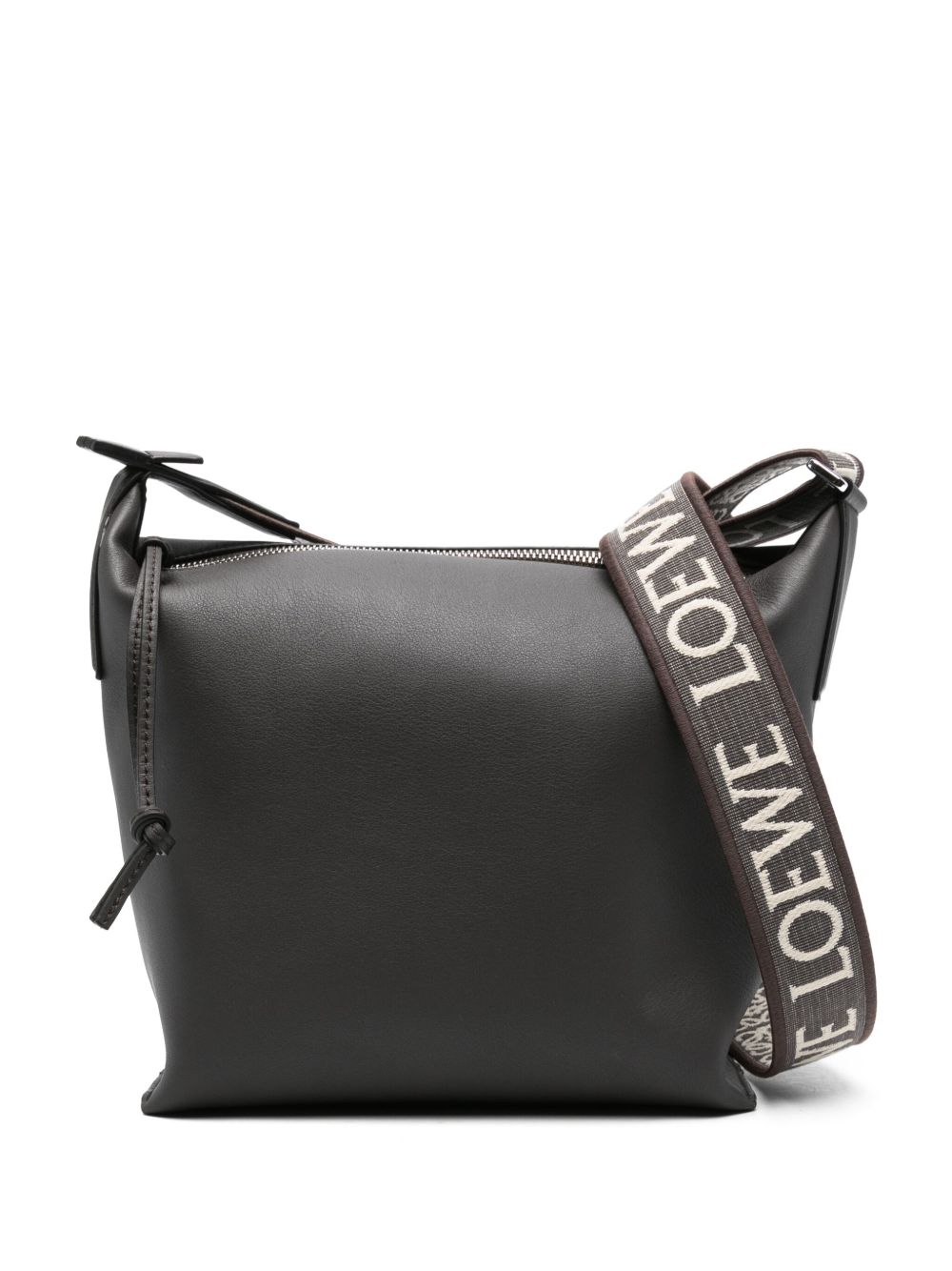 LOEWE Anagram 压纹单肩包 - 灰色