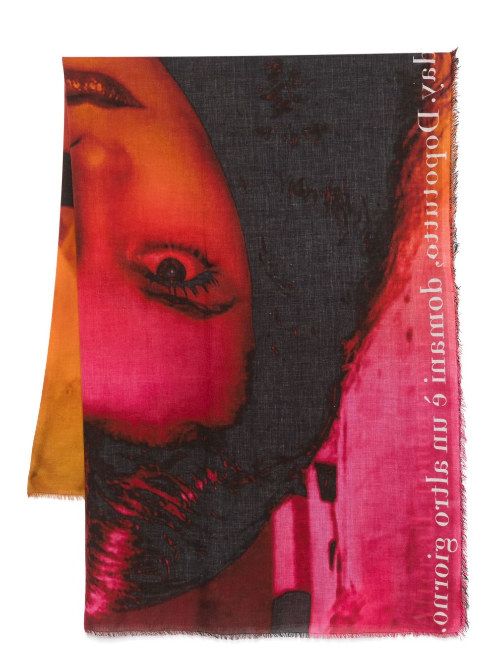 Faliero Sarti Rossella 围巾 - 橘色