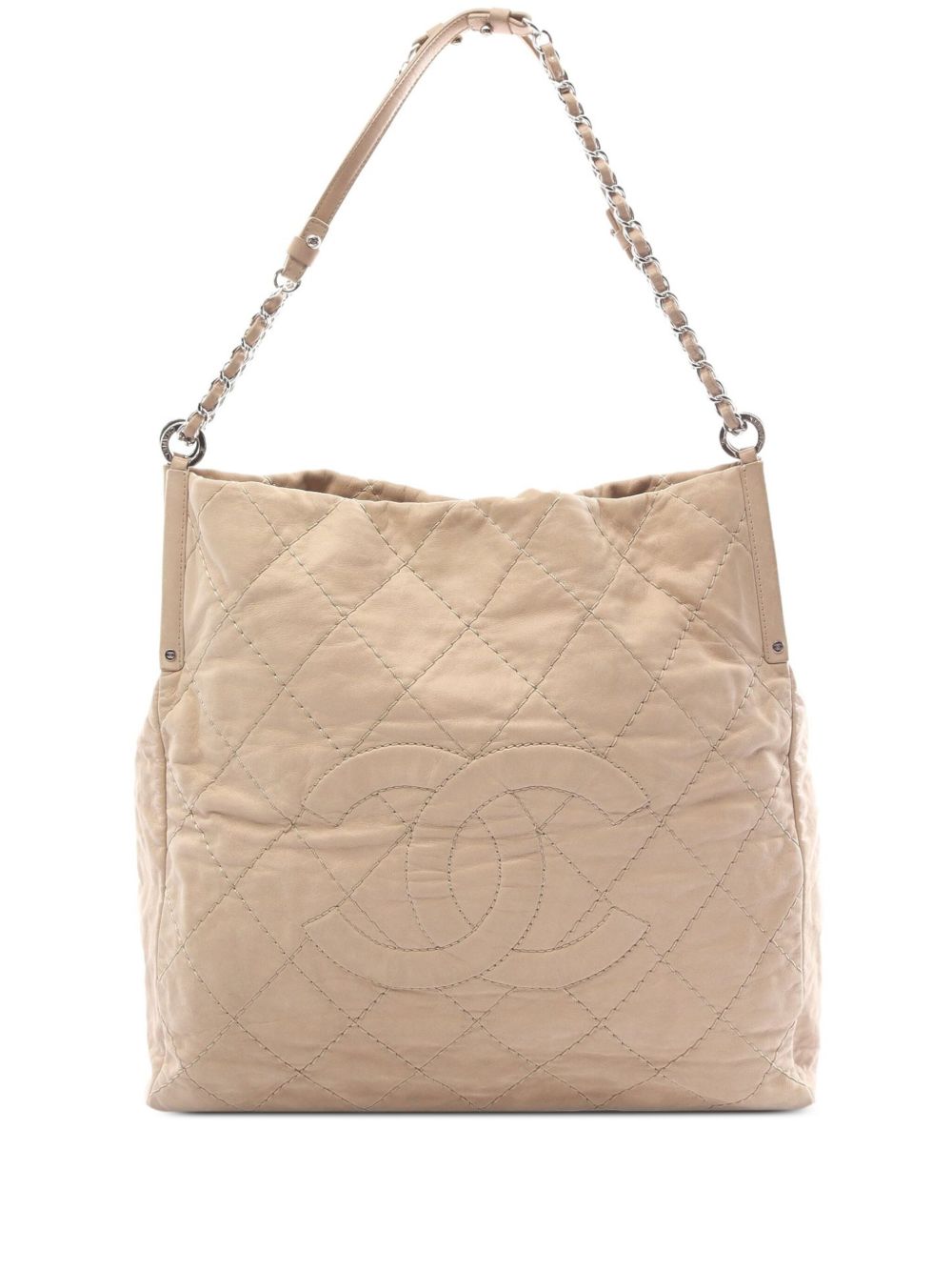 CHANEL Pre-Owned Sea Hit 手提包（2011年典藏款） - 中性色