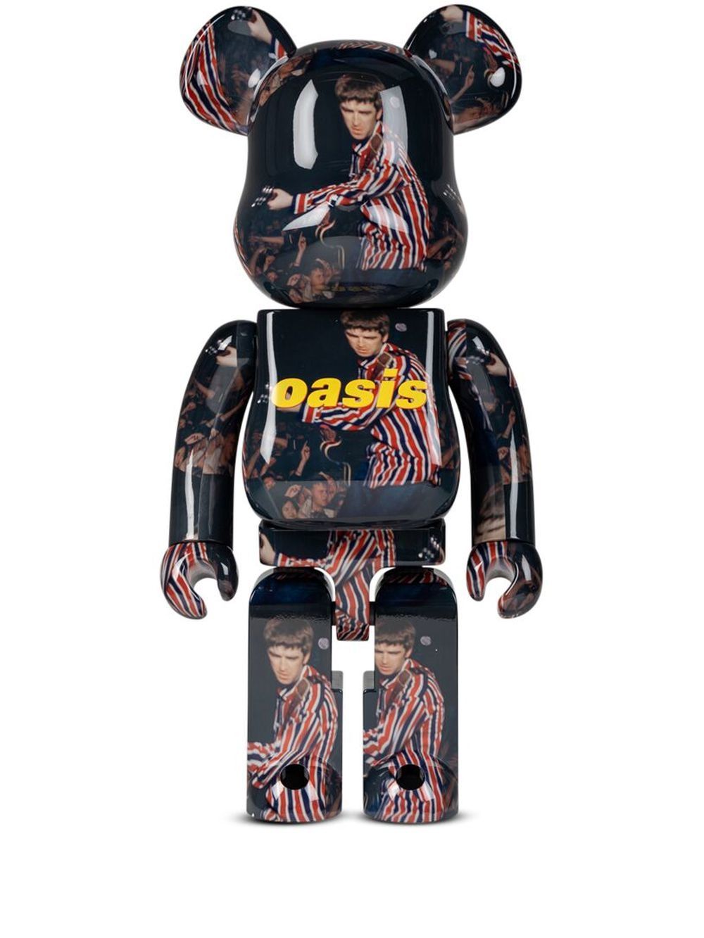 MEDICOM TOY x Oasis Knebworth 1996 Noel Gallagher BE@RBRICK 模型玩具 - 黑色