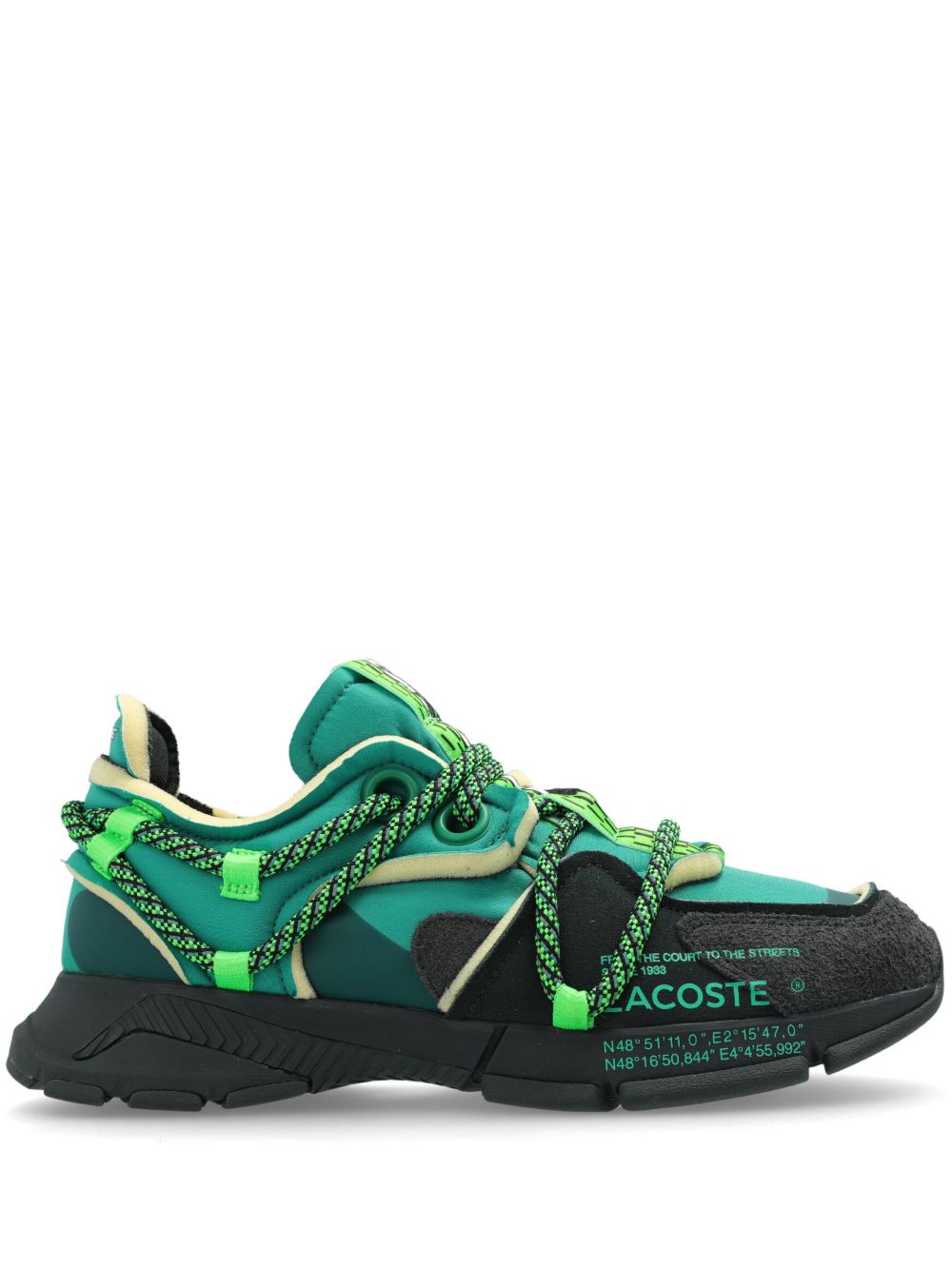 Lacoste L003 Runway 运动鞋 - 绿色
