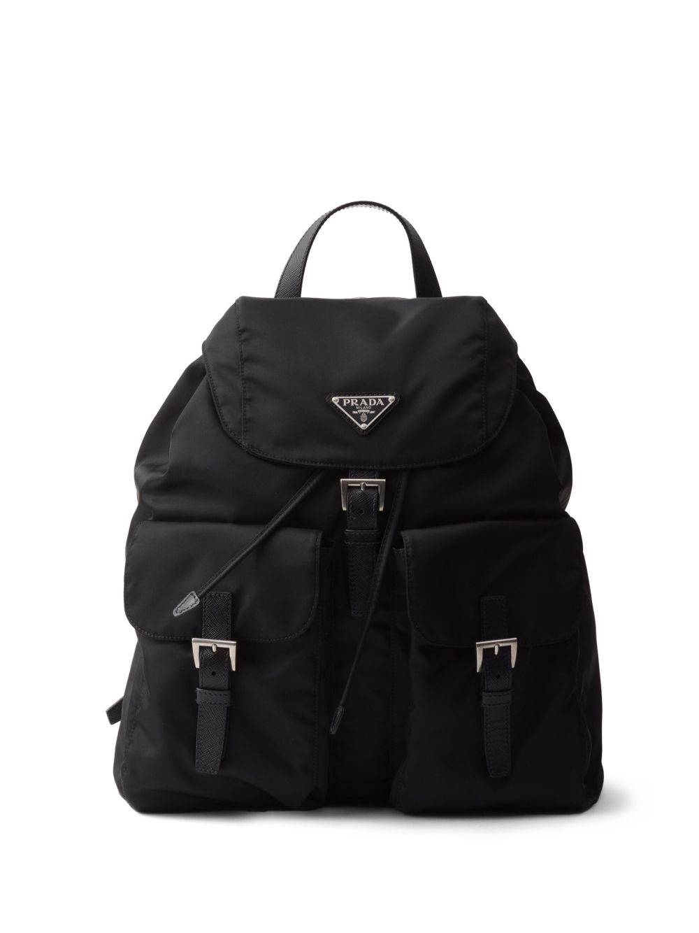 Prada Re-Nylon 双肩包 - 黑色