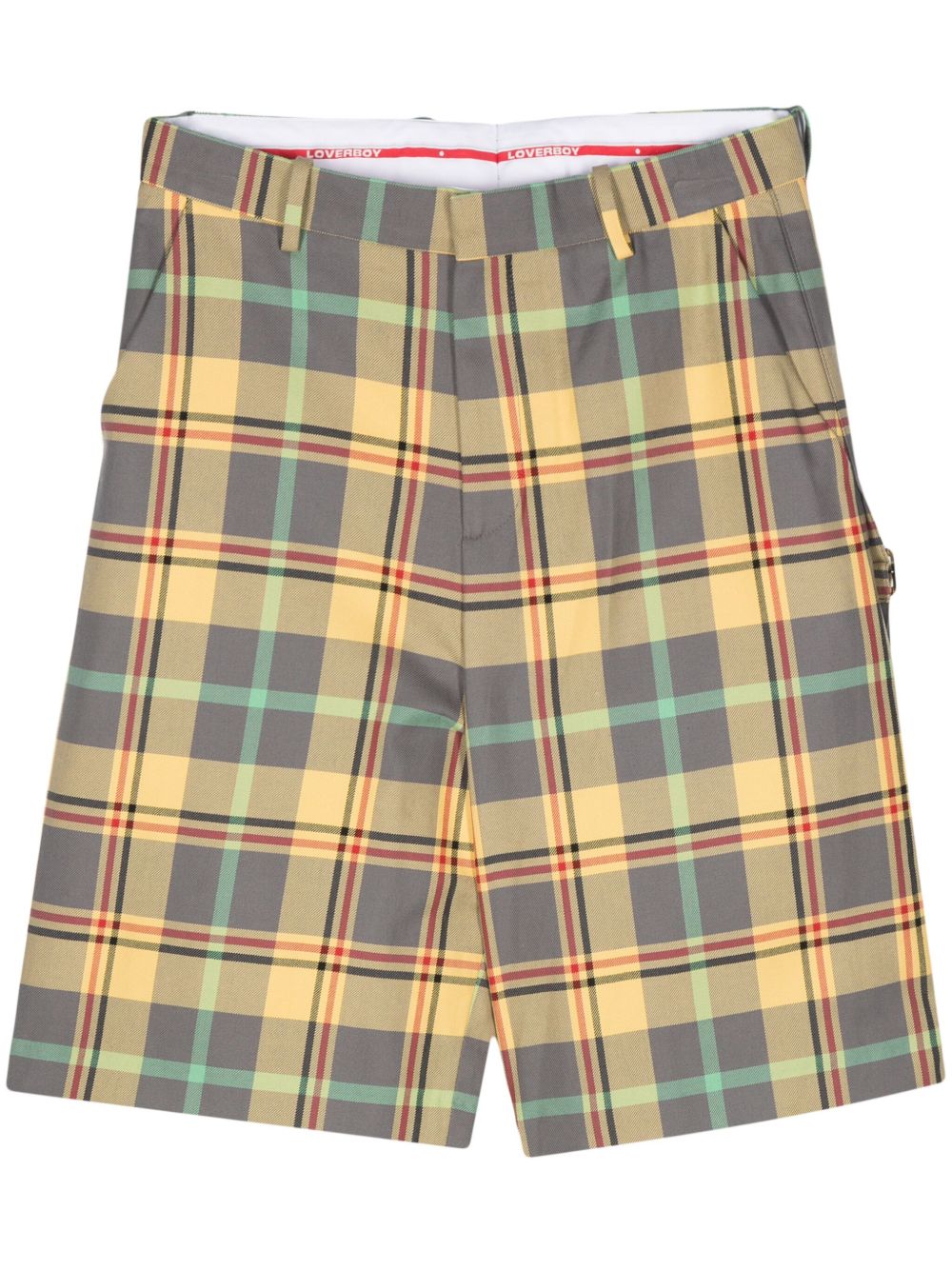Charles Jeffrey Loverboy Glasgow 棉短裤 - 绿色