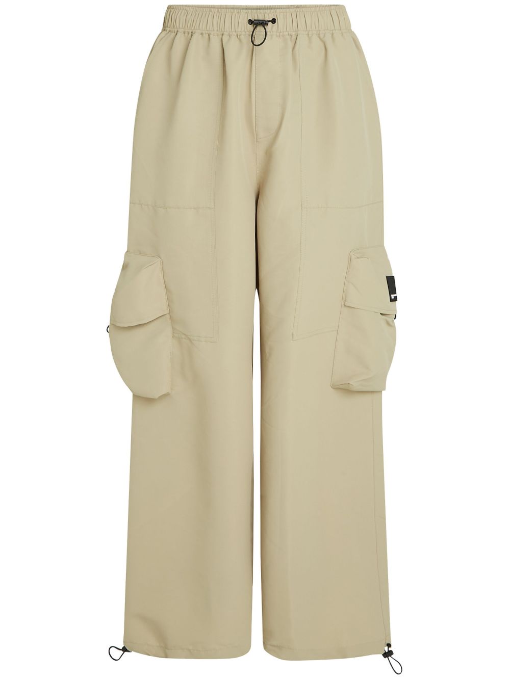 Karl Lagerfeld Jeans 阔腿工装长裤 - 中性色