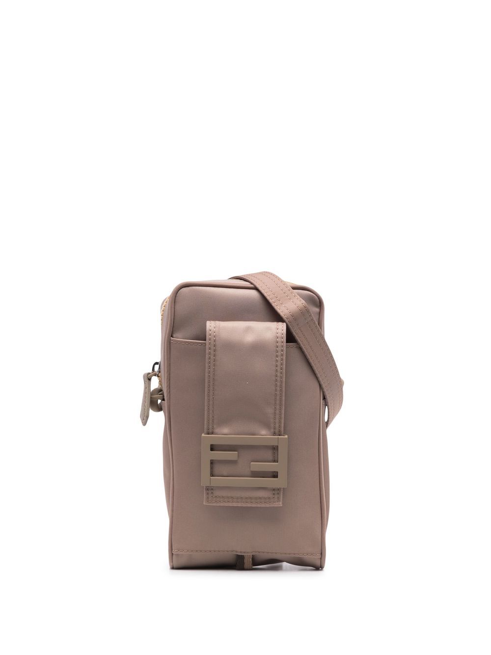 FENDI logo标牌邮差包 - 中性色