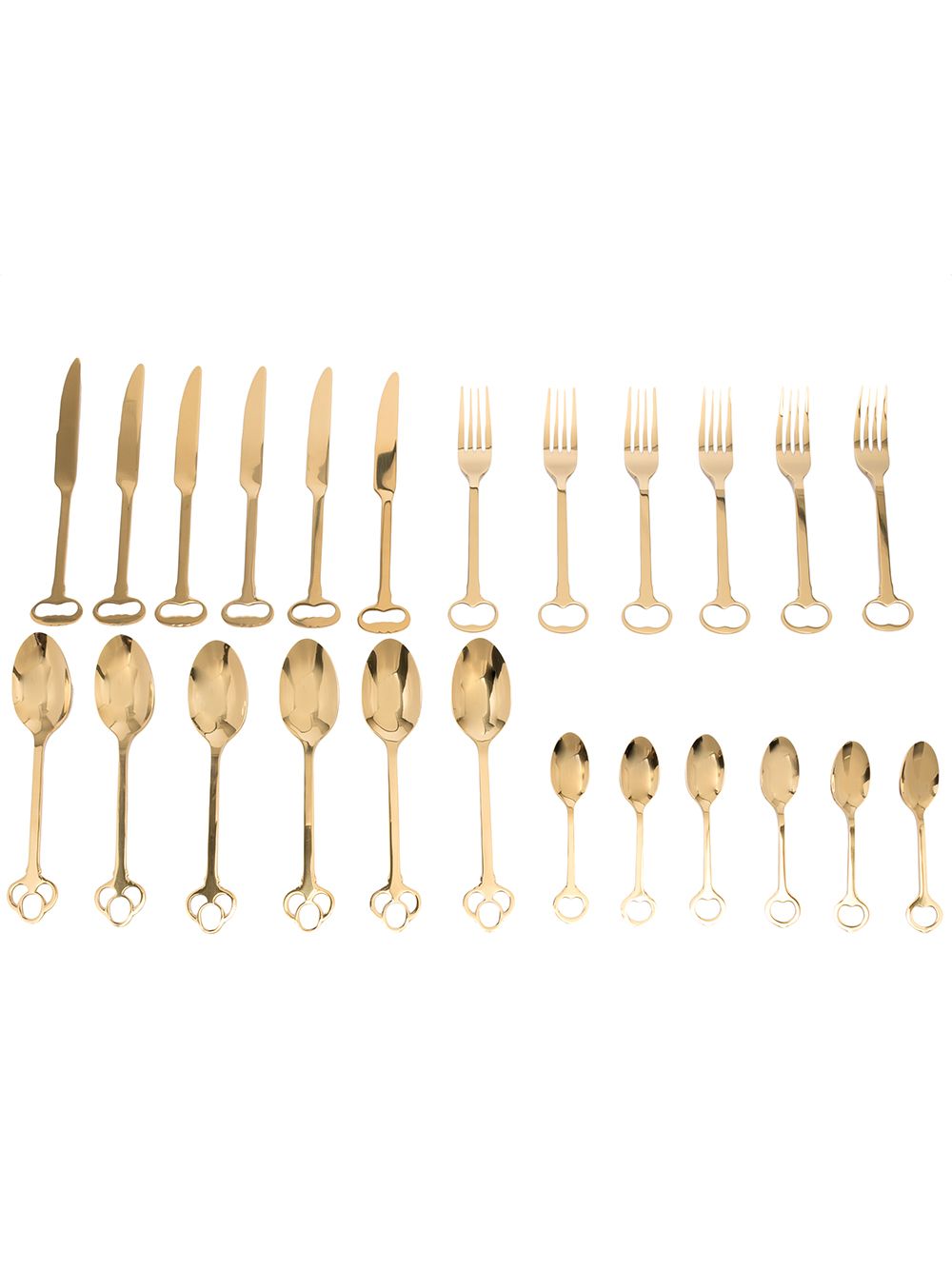 Seletti Keytlery 餐具套装 - 金色