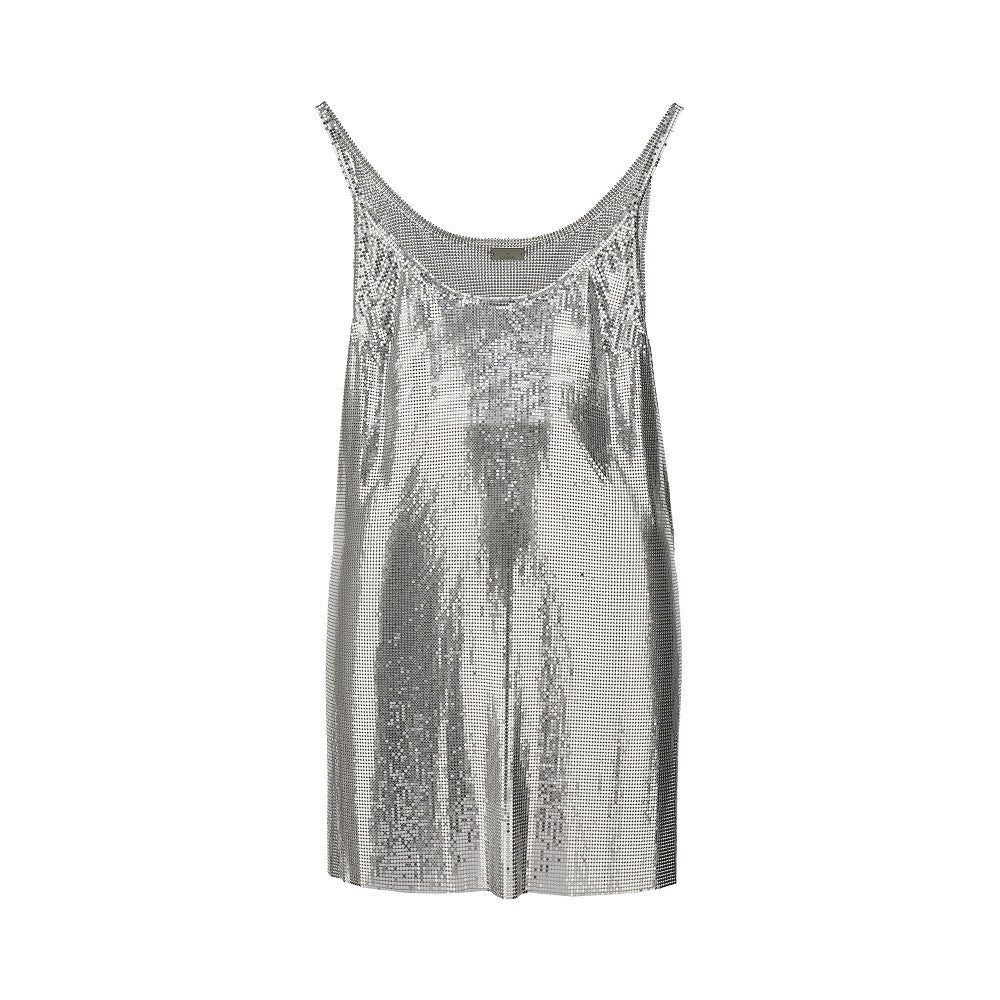 RABANNE Chainmail top Woman 36