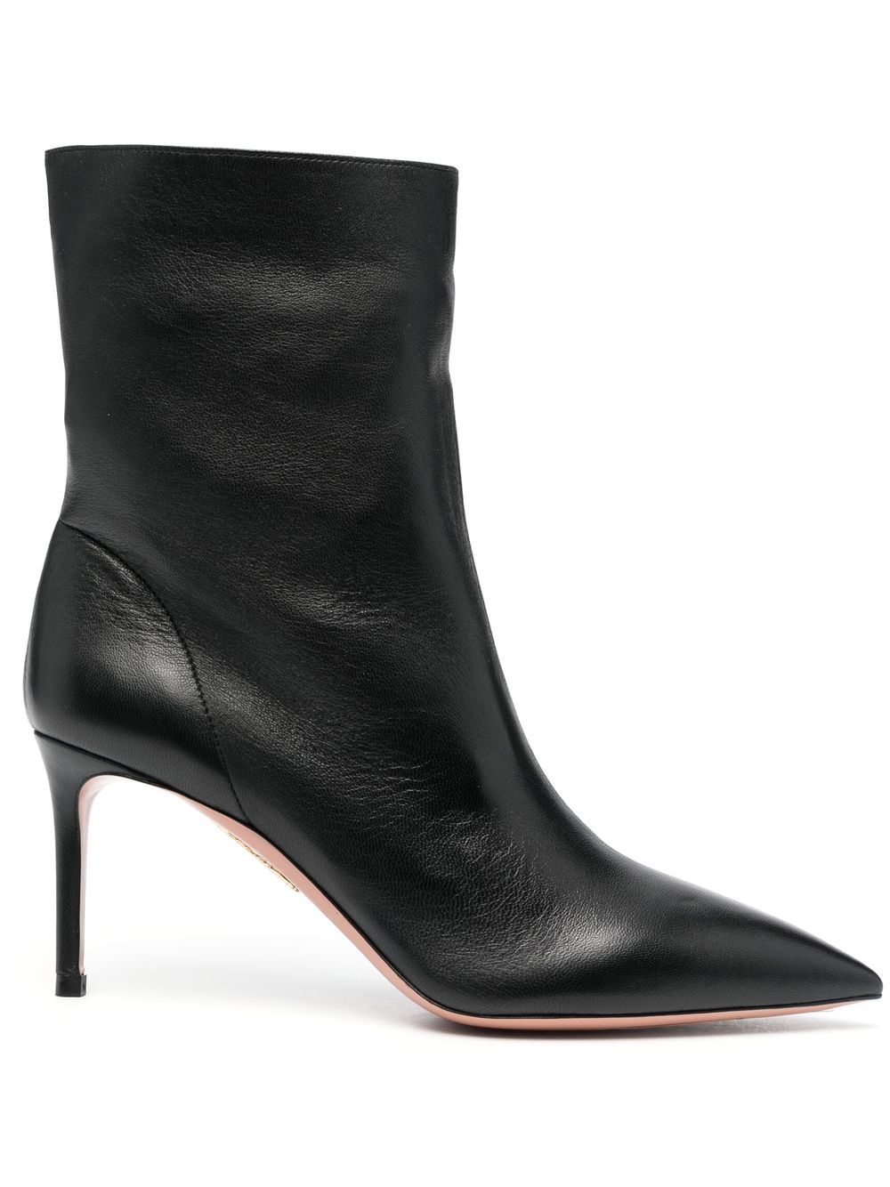 Aquazzura Matignon 高跟及踝靴 - 黑色