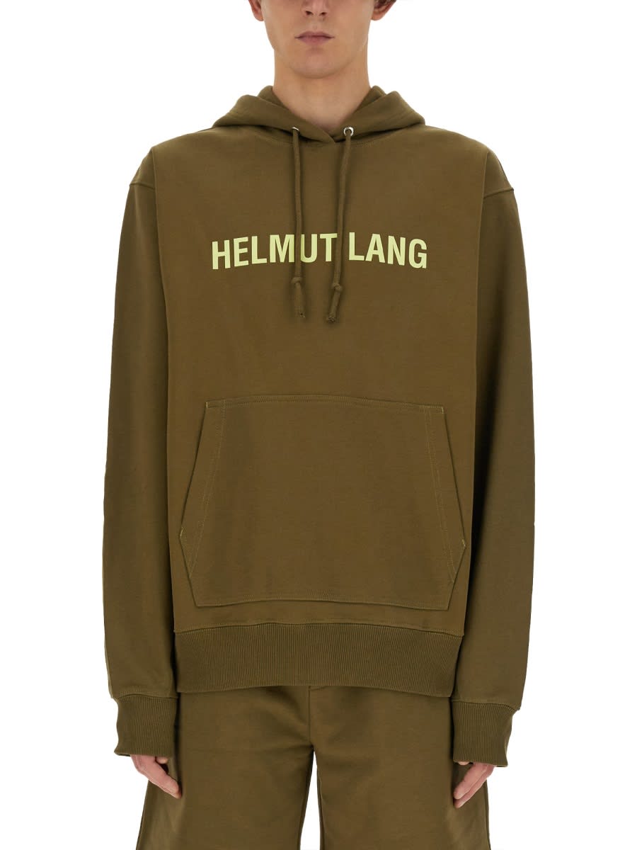 Helmut Lang 带logo卫衣