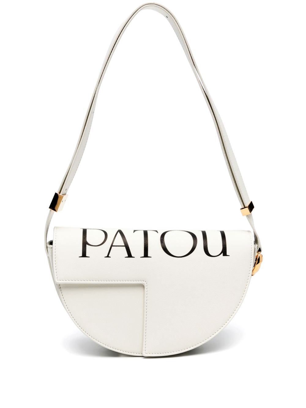 Patou Le Patou logo单肩包 - 白色