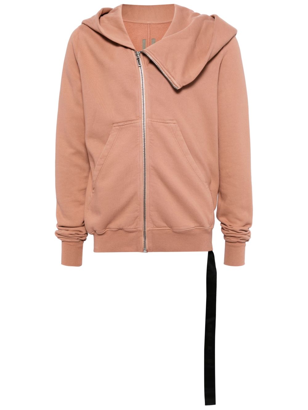 Rick Owens DRKSHDW Mountain 不对称连帽衫 - 粉色
