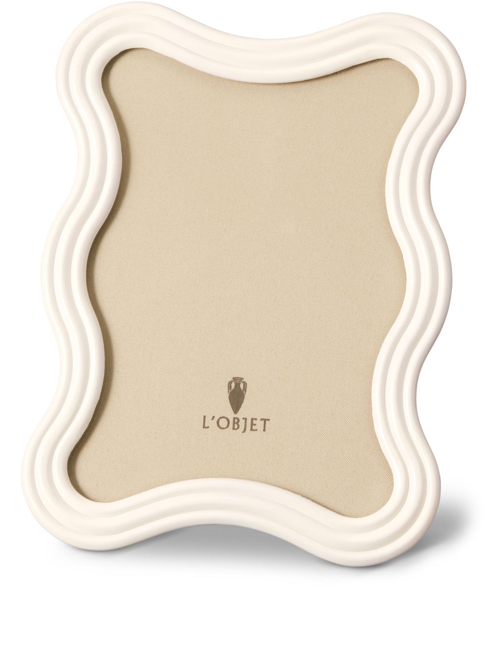 L'Objet Ripple 珐琅相框（13厘米 x 18厘米） - 中性色