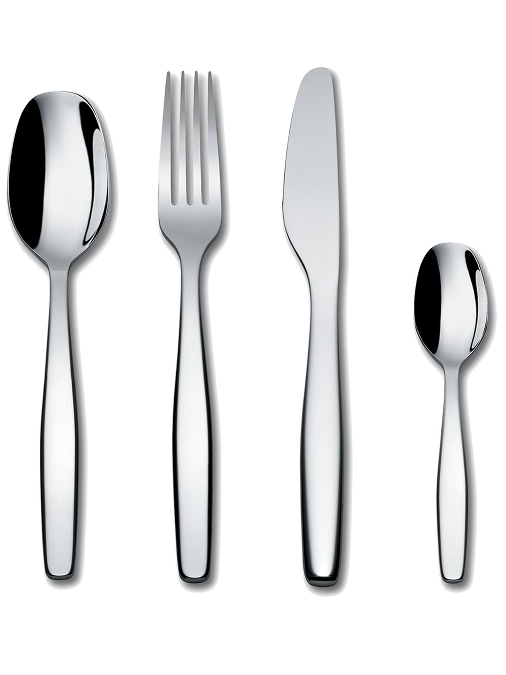 Alessi Itsumo 24件式餐具套装 - 银色