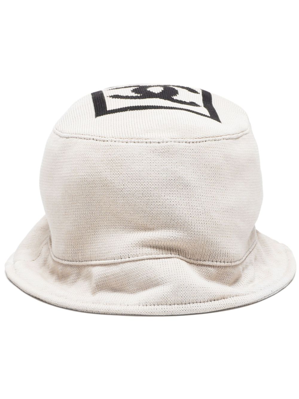 CHANEL Pre-Owned CC Mark 渔夫帽（2000年代典藏款） - 中性色