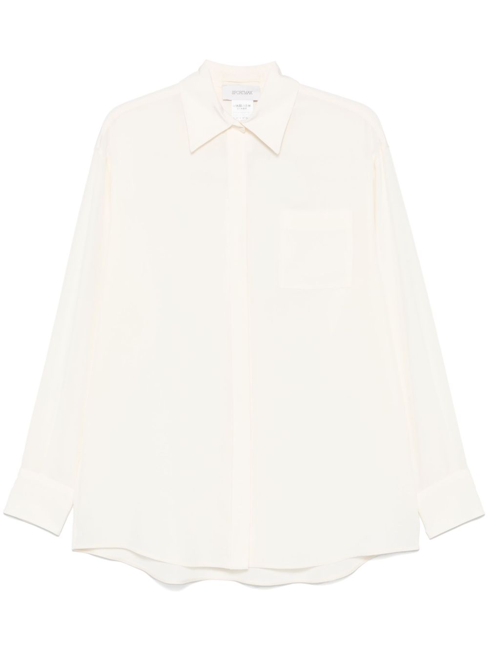 Sportmax Tonale 衬衫 - 白色