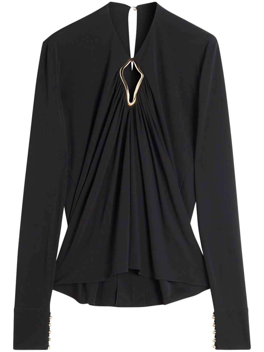 Lanvin 镂空罩衫 - 黑色