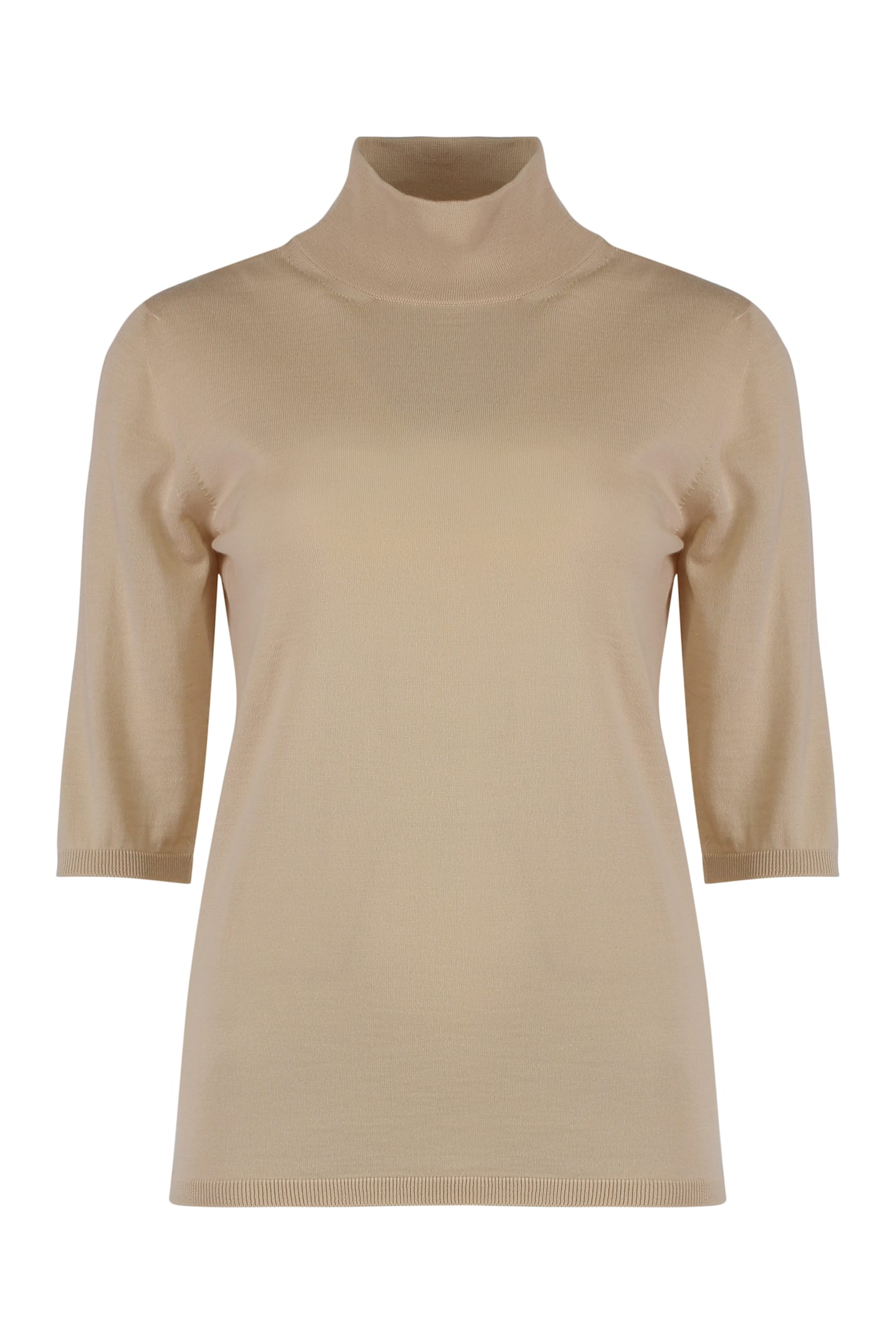 Max Mara Cecina 纯羊毛高领毛衣
