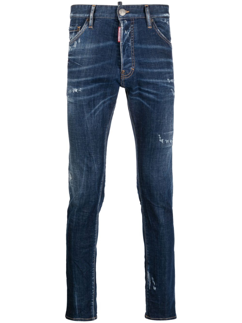 DSQUARED2 Cool Guy 修身牛仔裤 - 蓝色