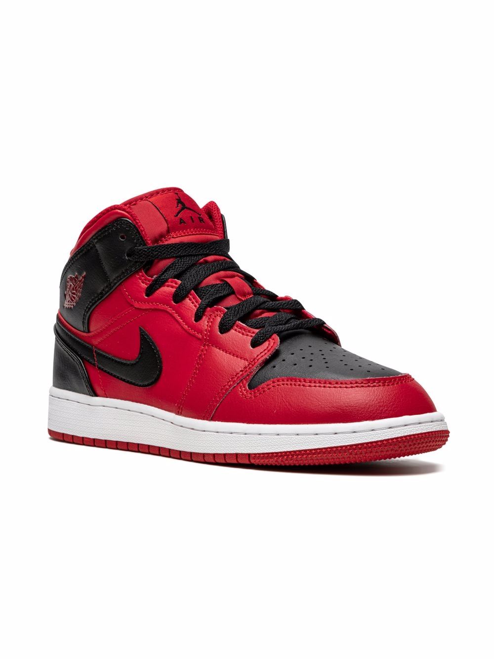 Jordan Kids Air Jordan 1 Mid 运动鞋 - 红色