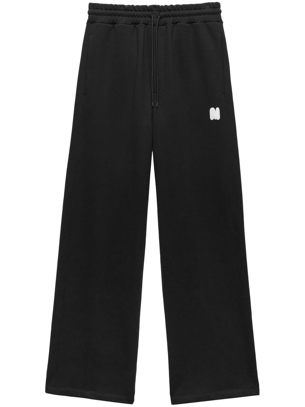 MSGM 标贴运动长裤 - 黑色