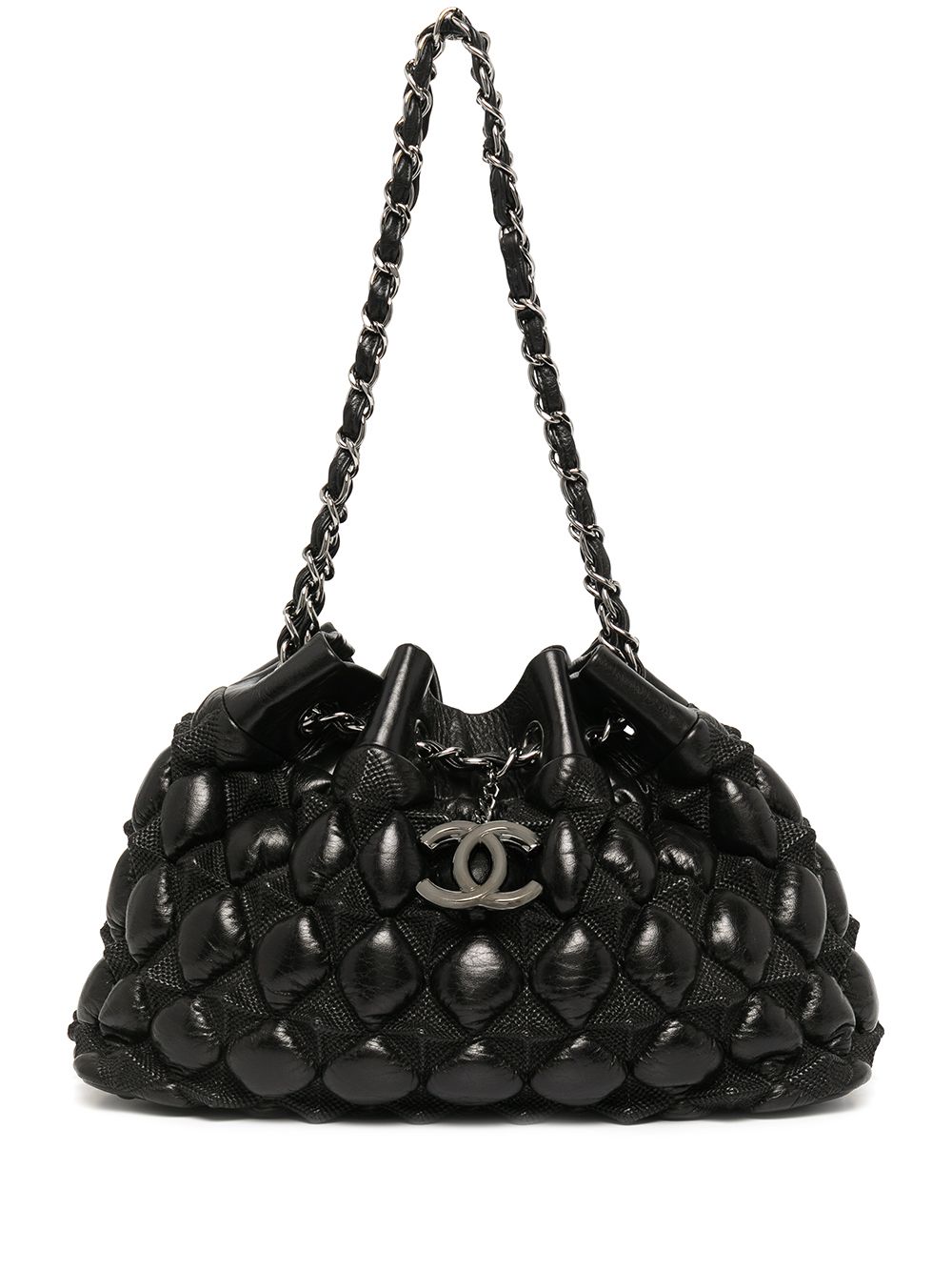CHANEL Pre-Owned Metiers d'Art 单肩包（2009年典藏款） - 黑色